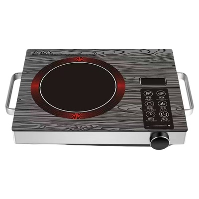 万利达木纹新款多功能防水电陶炉