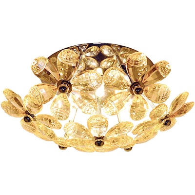 水晶入户玄关灯美式走廊灯阳台灯