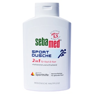 现货德国sebamed施巴运动洗发沐浴露二合一温和清洁保湿清爽400ml