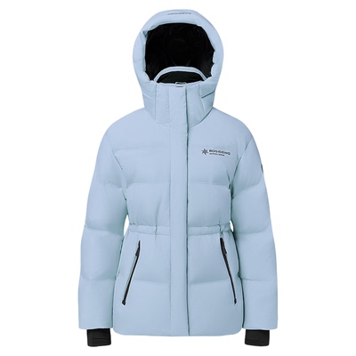 波司登冰雪运动连帽短款羽绒服女