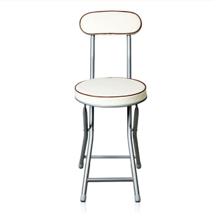 YSF家用餐椅折叠椅子白色书桌椅写字椅休闲椅简约餐馆椅子