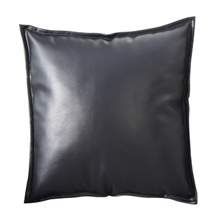 仿真皮仿牛皮超厚沙发靠枕抱枕防水防尘客厅KTV靠垫办公室床枕套