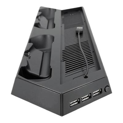 PS4PRO多功能主机支架散热风扇