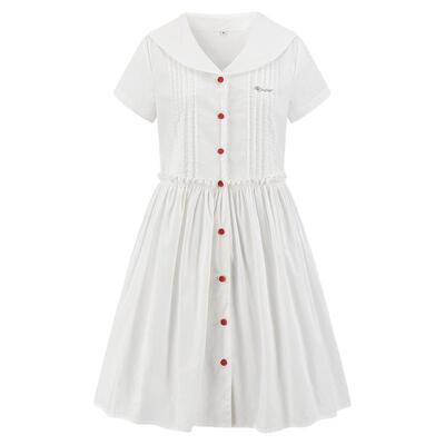 东京岁时记JK学院风海军风连衣裙