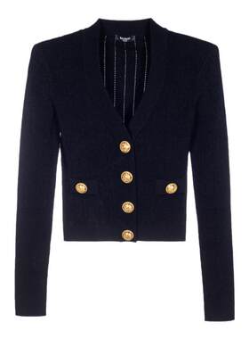 BALMAIN2024秋冬新款针织开衫