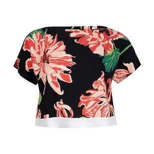 Stella McCartney丝黛拉·麦卡妮女短款雪纺衫女士XY降价