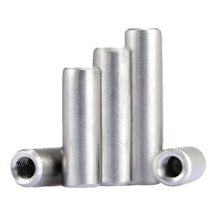 304不锈钢内孔圆柱销内螺纹销轴销钉Φ4M8M10M12M16M20*5x6x8x10