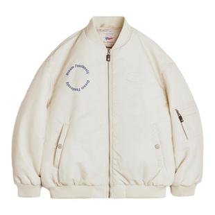 马登工装 美式MA1飞行员夹克棉衣棉袄保暖bomber棒球服外套男秋冬