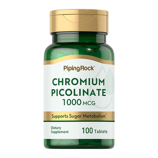 朴诺三价铬元素片血糖平衡片美国进口100片男女通用抗糖控糖官方