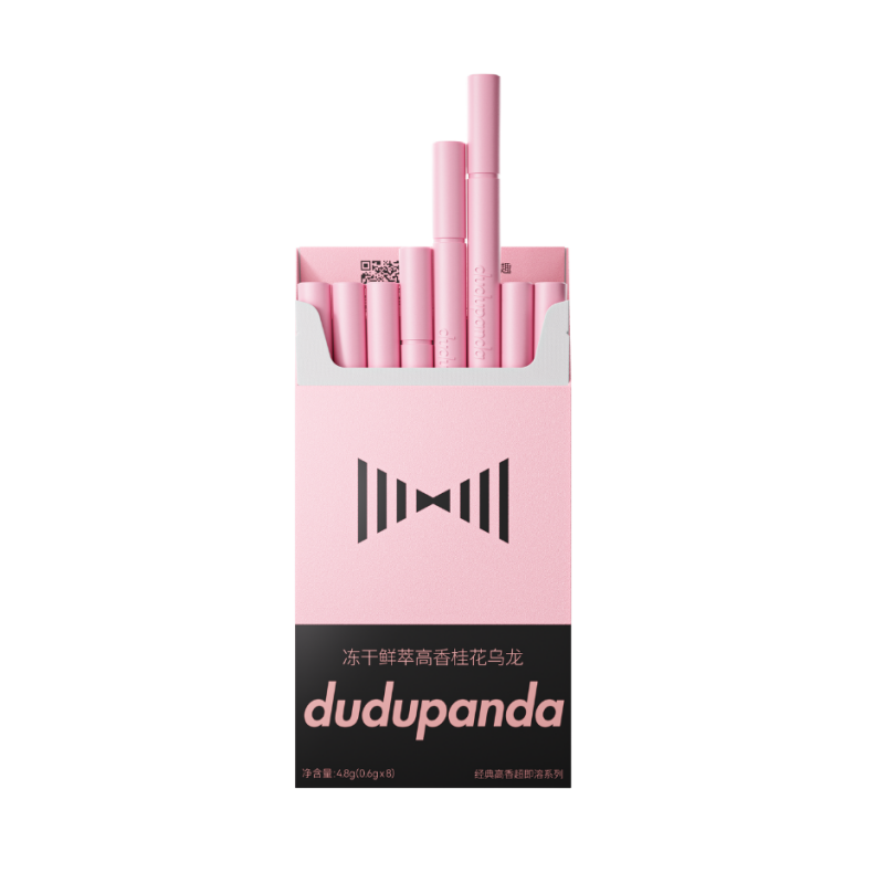 dudupanda冻干鲜萃高香玫瑰红茶