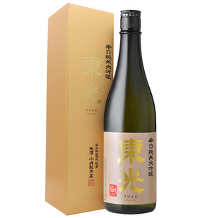 日本东光辛口纯米大吟酿清酒原装进口TOKO日式米酒佐餐洋酒720ml