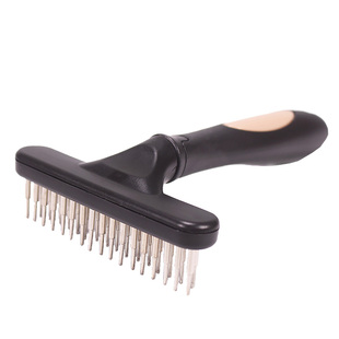 边牧专用钉耙梳宠物开结梳狗去毛梳子大型犬用针梳梳子狗狗美容梳