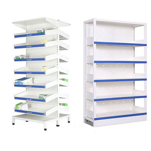 欣晟力药房西药架货架医院门诊单双面诊所药架开放式药品专用药架