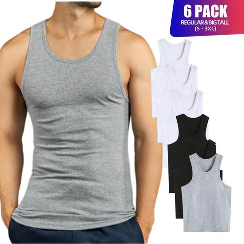 X 82109 Men's Cotton Ribbed Vests 男士背心 亚马逊跨境欧