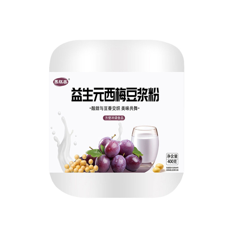 益生元西梅豆浆粉正品实惠装女士营养早餐冲泡即食食品冲饮品代餐
