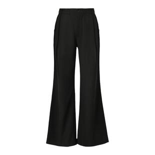 VLABMADE 纵享丝滑 高垂感立体剪裁双褶免烫抗皱微喇宽松休闲西裤