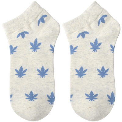 盒装好穿男女潮流条纹短袜运动风