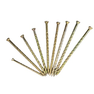 兔宝宝防松麻花钉托盘环纹钉螺纹钉地板钉龙骨钉铁钉木工钉3寸4寸