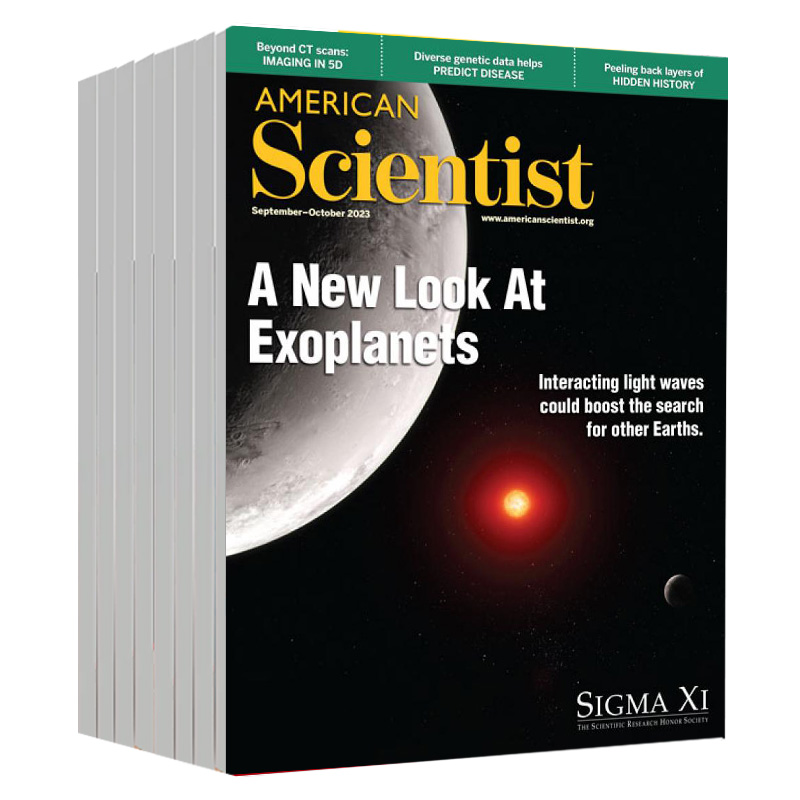 【单期/订阅】American Scientist美国科学家期刊 2024年订购6期英文原版外国期刊英语学习科普杂志书籍