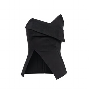 IUNAE LUMEN原创设计 25夏季性感辣妹抹胸背心显瘦裹胸短款上衣女