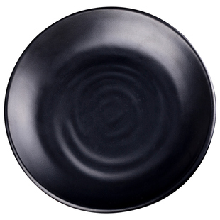 密胺餐具盘子商用餐饮黑色烤肉烧烤专用餐盘骨碟火锅酒吧小吃碟子