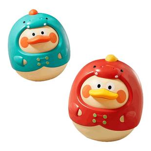 婴幼儿0到1岁6不倒翁3小月龄消耗宝宝体力早教益智玩具摇铃新生儿