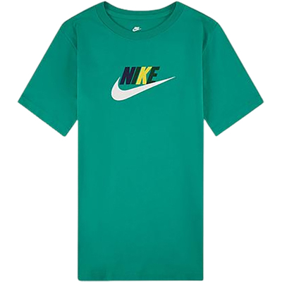 Nike/耐克正品夏季大童圆领运动休闲透气LOGO印花短袖FN3713-324