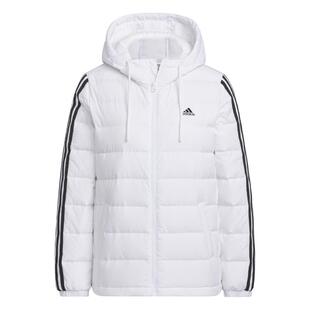 运动保暖630蓬连帽轻薄鸭绒羽绒服女冬季 90绒子adidas阿迪达斯