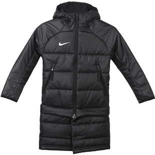 小李子:NIKE/耐克二合一长款青少年运动训练棉服儿童男DJ6363-010