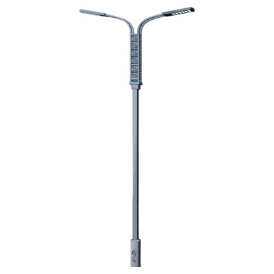 市电路灯太阳能双臂异形路灯定制