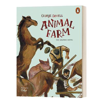 英文原版 Animal Farm The Graphic Novel 动物农场 漫画小说 乔治·奥威尔 英文版 George Orwell 进口英语原版书籍