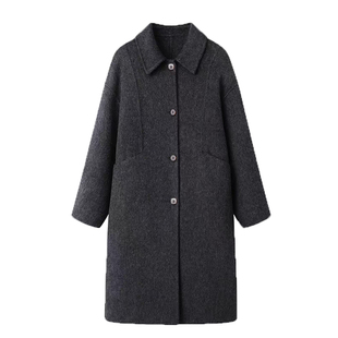 孤品捡漏断码清仓处理双面呢双面羊绒大衣女羊毛外套