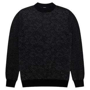 鹿王羊绒衫男100纯羊绒新款纯色山羊绒商务高端圆领男打底毛衣