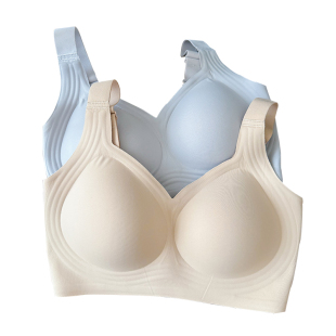 大胸大码胖MM2025年秋款女上托防下垂全罩杯显瘦收副乳无痕文胸