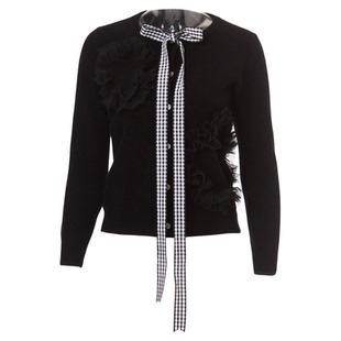 毛哩MOOLY 「歧路之园2.0」新款100%羊毛外套学院复古时尚开衫