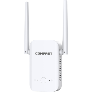【comfast】wifi信号放大器增强扩大器无线中继器千兆百兆端口双频穿墙王家用扩展网络器桥接CF-WR301S