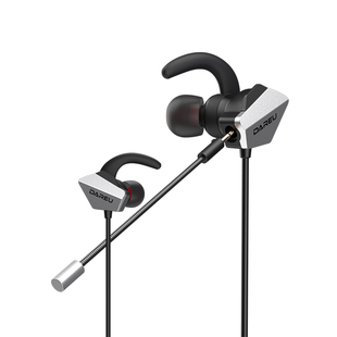 达尔优耳机EH728pro有线手机游戏运动学习USB电脑入耳式带麦克风