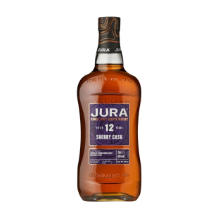 【指南针】吉拉12年雪莉桶 Jura苏格兰岛屿区单一麦芽威士忌洋酒