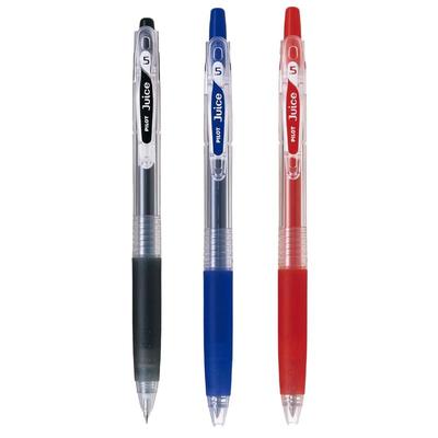 日本pilot百乐juice女红蓝中性笔