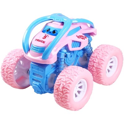 惯性四驱翻滚越野车回力小汽车
