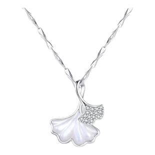 999足银三生有幸项链女士纯银轻奢小众锁骨链送女朋友生日礼物