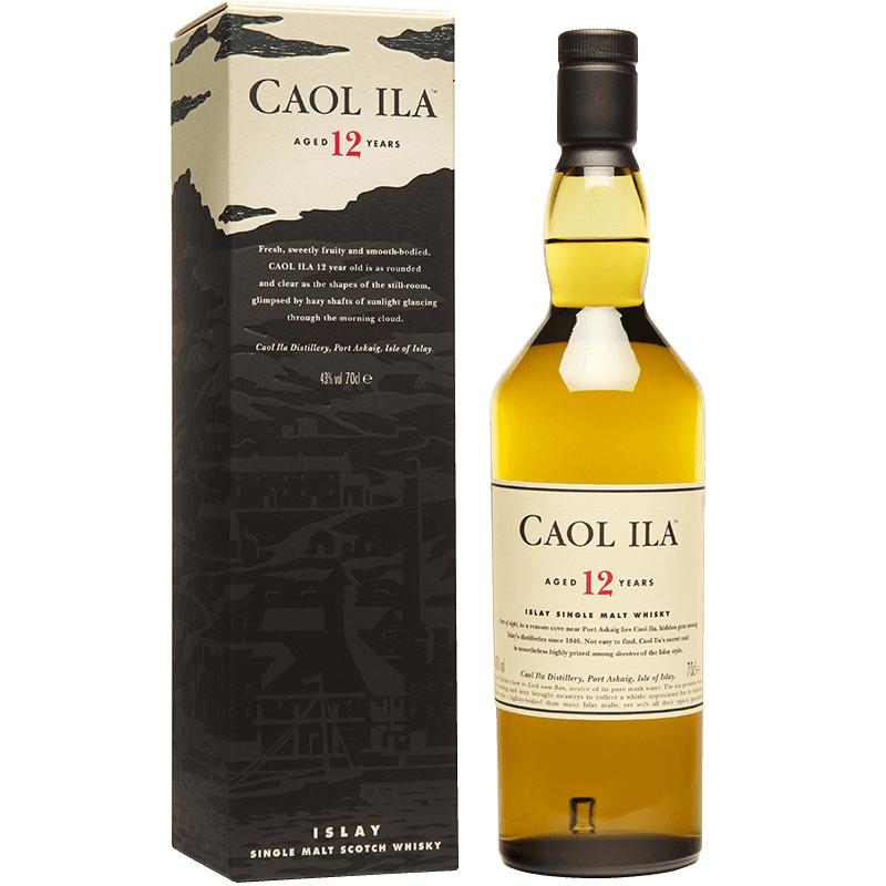 Caol Ila 卡尔里拉 艾莱岛 12年单一麦芽苏格兰威士忌 700mL*2件 赠威士忌杯