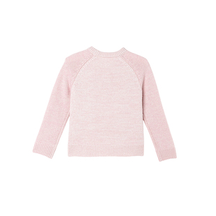 【100%山羊绒】Mitti童装25冬新品女童羊绒衫小童圆领毛衣针织衫