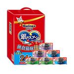GAINES/佳乐滋尤妮佳进口银勺猫罐头28罐 加量礼盒装湿粮猫粮宠物