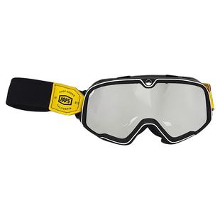 摩托车眼镜哈雷复古防风沙护目镜骑行3/4头盔风镜镜片防雾可戴