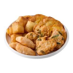 盒马 虾品汇 610g四种虾品 虾滑肠月亮虾饼海藻虾饼油条虾滑