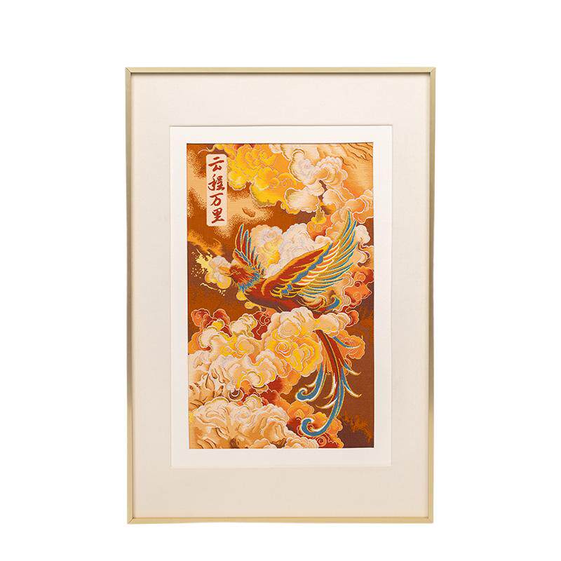 元先南京云锦博物馆大鹏装饰画