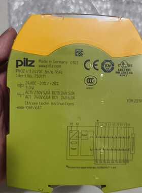 配件Pilz PNOZ s11 751111安全继电器，24VD议价