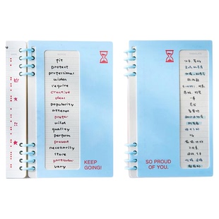 三年二班艾宾浩斯英语单词本便携式背单词活页本初中生专用记事本