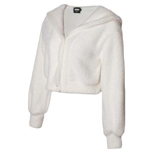 月影集短款毛毛外套女仿貂毛2025秋冬季白色高腰毛绒加厚保暖上衣